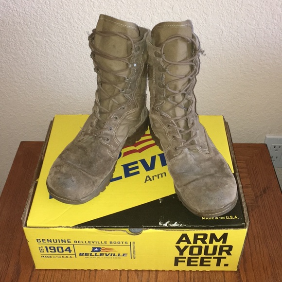 army grade boots